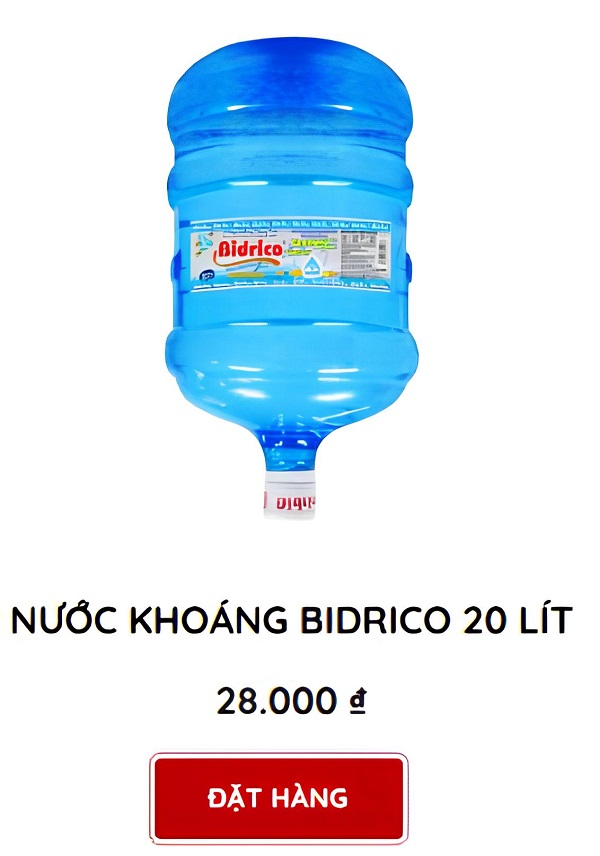 Nước uống Thanh Vy - Đại lý giao nước chính hãng, giá rẻ