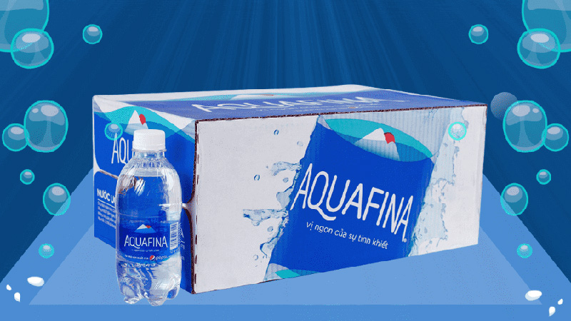 Nước Aquafina có thể dùng để pha sữa nhờ độ tinh khiết cao