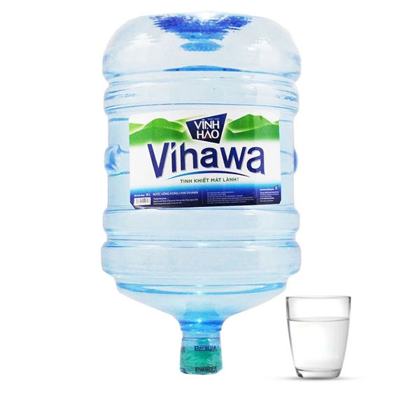 Nước Vihawa bình 20 Lít dạng up tiện lợi