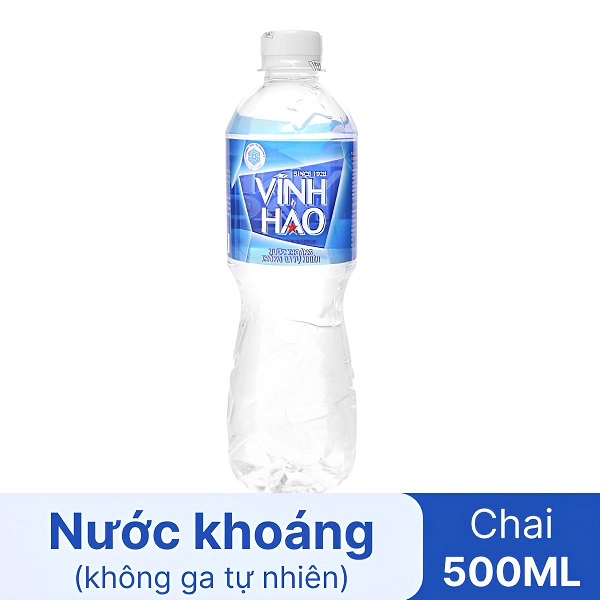 Chai nước khoáng Vĩnh Hảo 500ml