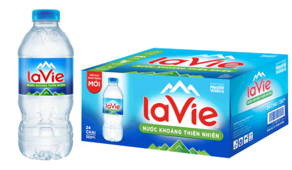 Thùng nước Lavie 350ml gồm 24 chai