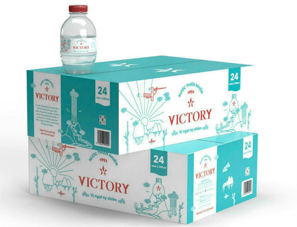 Nước suối chai nhỏ Victory dung tích 250ml giá phải chăng