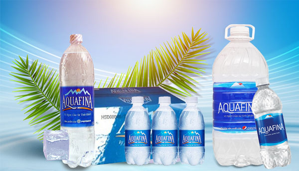 Nước uống tinh khiết của Aquafina