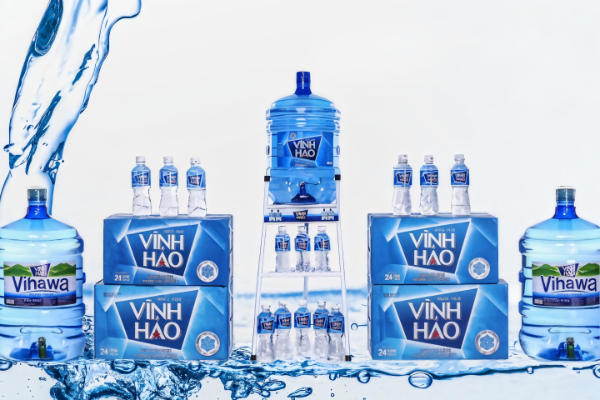 Dung tích của nước khoáng Vĩnh Hảo có nhiều tùy chọn khác nhau