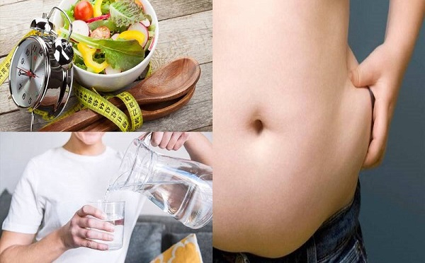 Hướng dẫn cách uống nước giảm mỡ bụng