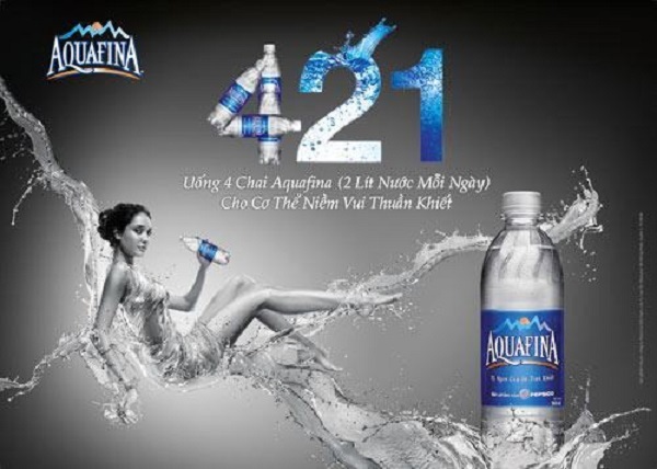 Aquafina nước tinh khiết chất lượng nên uống hằng ngày