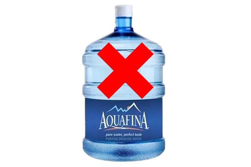 Nước tinh khiết Aquafina không có bình dung tích 20L