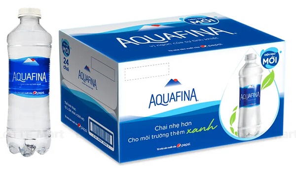 Thùng nước uống Aquafina 500ml