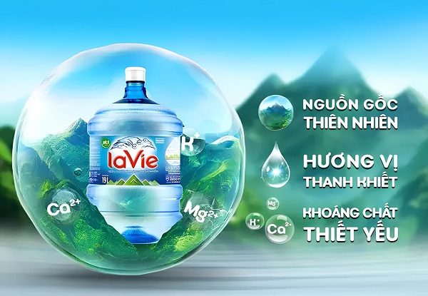 Nước Lavie hỗ trợ quá trình thanh lọc cơ thể
