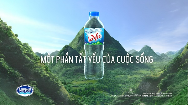 Lavie - thương hiệu nước uống đóng chai hàng đầu Việt Nam