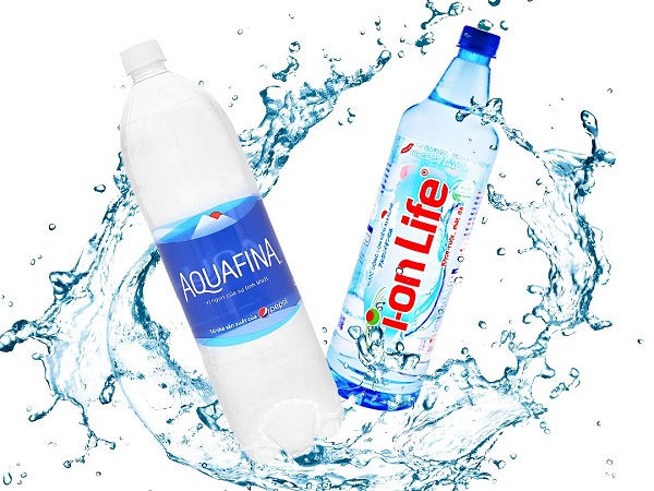 Nước Aquafina và Ion Life khác nhau ở độ pH và thành phần khoáng chất