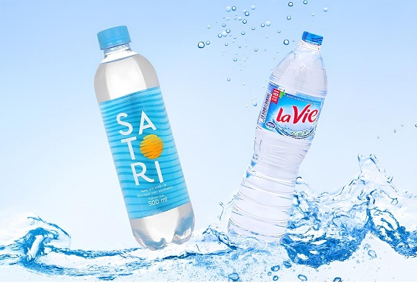 Satori là nước tinh khiết có khoáng nhẹ, còn Lavie là nước khoáng thiên nhiên