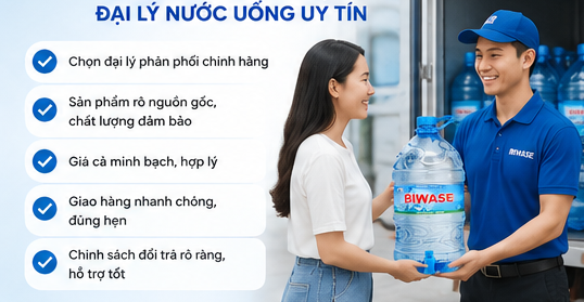 Đại lý giao nước uy tín tại TPHCM - Nước uống Thanh Vy
