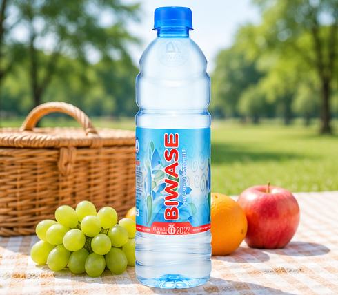 Nước suối BIWASE 1.5 lít tinh khiết an toàn